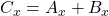 C_x = A_x +B_x