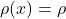 \rho(x) = \rho