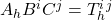 A_hB^iC^j = T_h^i^j