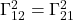 \Gamma^2_{12}=\Gamma^2_{21}